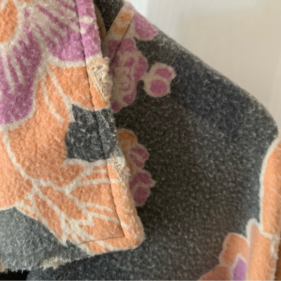 Free People Printed Floral Ruby Jacket  Shacket NWT XL - Picture 6 of 8